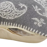 LR Home Emery Square Throw Pillow