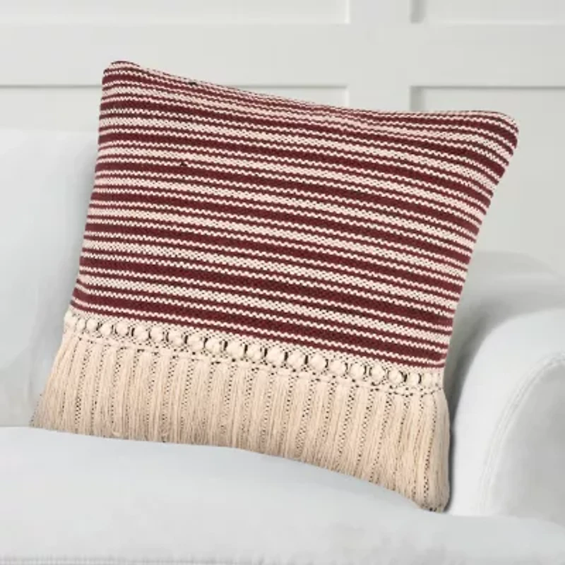 LR Home Leah Square Throw Pillow