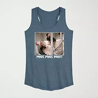 Pivot Womens Crew Neck Sleeveless Friends Tank Top