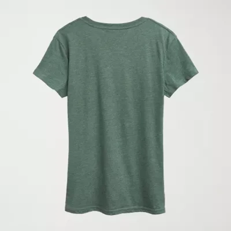 Friends Goose Chicken Womens Crew Neck Short Sleeve Classic Fit Graphic T-Shirt