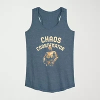 Chaos Coordinator C3po Womens Scoop Neck Sleeveless Star Wars Tank Top