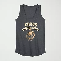 Chaos Coordinator C3po Womens Scoop Neck Sleeveless Star Wars Tank Top