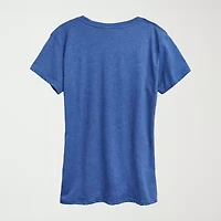 Rather Watch Womens Crew Neck Short Sleeve Classic Fit Graphic T-Shirt