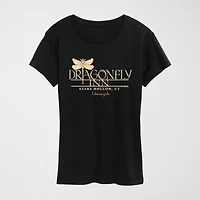 Rather Watch Womens Crew Neck Short Sleeve Classic Fit Graphic T-Shirt