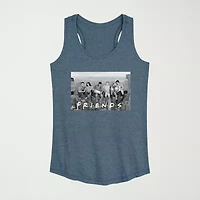 Friends Womens Scoop Neck Sleeveless Tank Top