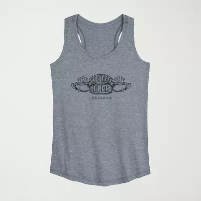 Central Perk Logo Womens Crew Neck Sleeveless Friends Tank Top
