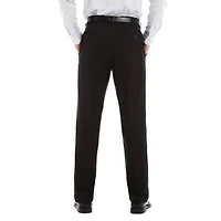 Stafford® Travel Sharkskin Pleated Dress Pants - Classic
