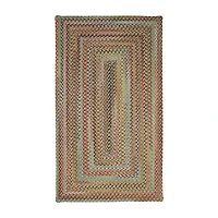 Capel American Traditions Braided Wool Indoor Rectangular Area Rug
