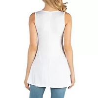 24/7 Comfort Apparel Scoop Neck Sleeveless Tank Top