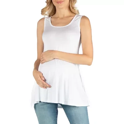 24/7 Comfort Apparel Scoop Neck Sleeveless Tank Top