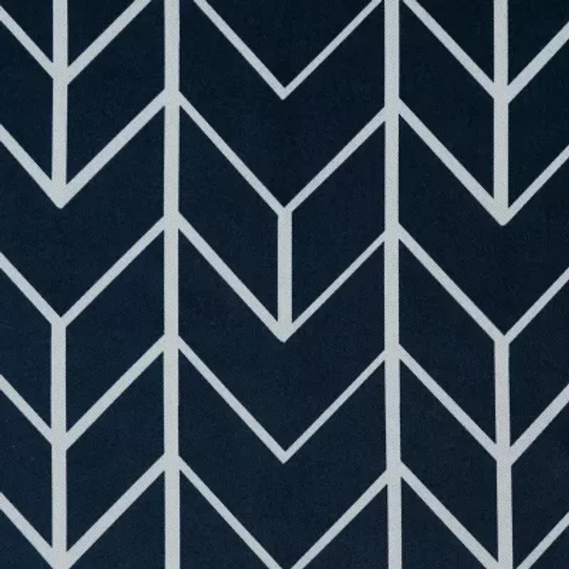 Sun Zero Kenwood Chevron Grommet Top Energy Saving Blackout Single Curtain Panel