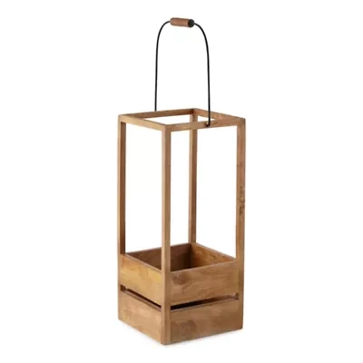 Linden Street Mango Wood Lantern Decorative Lantern Collection