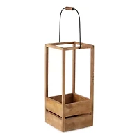 Linden Street Mango Wood Lantern Decorative Lantern Collection