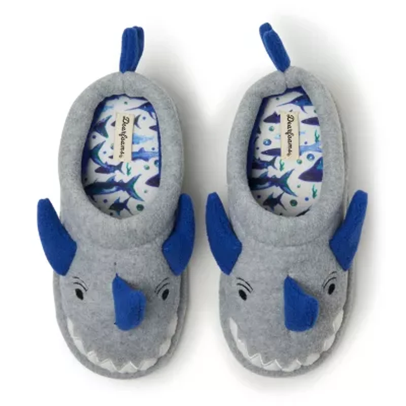 Dearfoams Peyton Clog Little & Big Kid Unisex Round Closed Toe Clogs