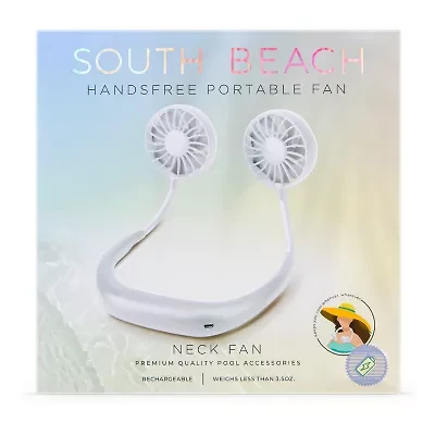South Beach Rechargeable Neck Fan