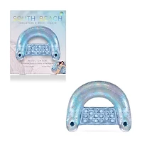 South Beach Inflatable Glitter Confetti Pool Chair