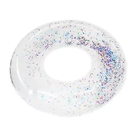 South Beach Inflatable Glitter Confetti Pool Ring