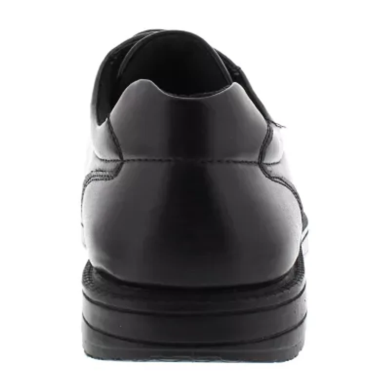 Deer Stags Crown Mens Round Closed Toe Oxford Shoes