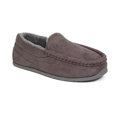 Deer Stags Spun Kids Unisex Moccasin Slippers