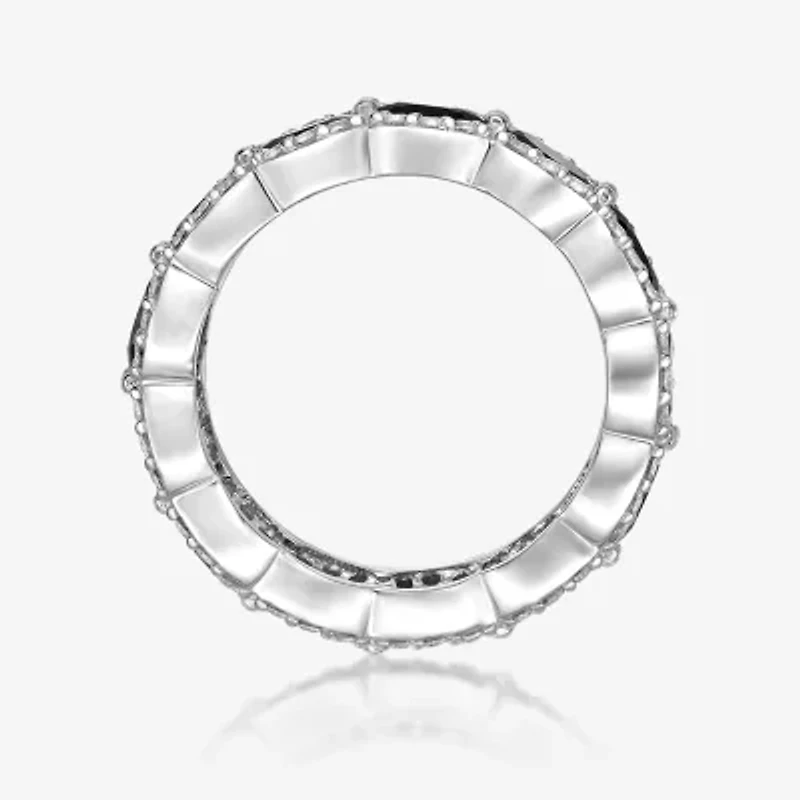 Womens Genuine Black Onyx Sterling Silver Cocktail Ring