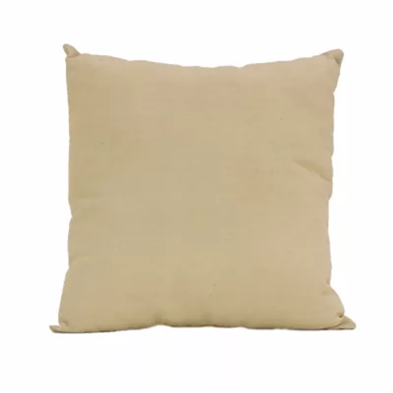 National Tree Co.  Bunny With Carrot Easter Square Throw Pillow