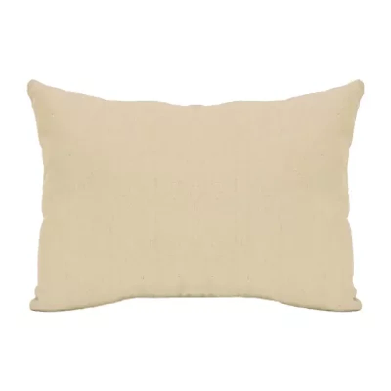 National Tree Co. Plaid Bunnies Easter Rectangular Throw Pillow