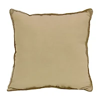 National Tree Co. Floral Bunny Easter Square Throw Pillow