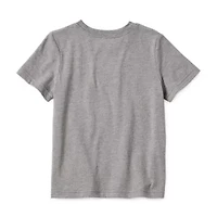 Okie Dokie Toddler & Little Boys Crew Neck Short Sleeve Regular Fit Graphic T-Shirt
