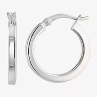 Womens Cubic Zirconia Sterling Silver Round 2 Pair Earring Set