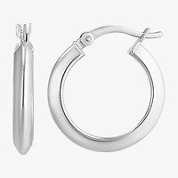 Womens Cubic Zirconia Sterling Silver Round 3 Pair Earring Set