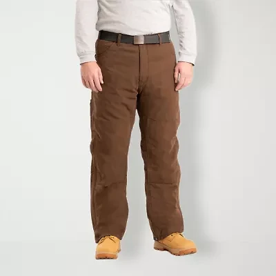 Berne Washed Duck Insulated Mens Regular Fit Big and Tall Workwear Pant