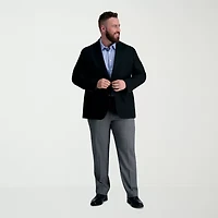 Haggar The Active Series Stretch Gabardine Mens Fabric Classic Fit Big and Tall Suit Jacket
