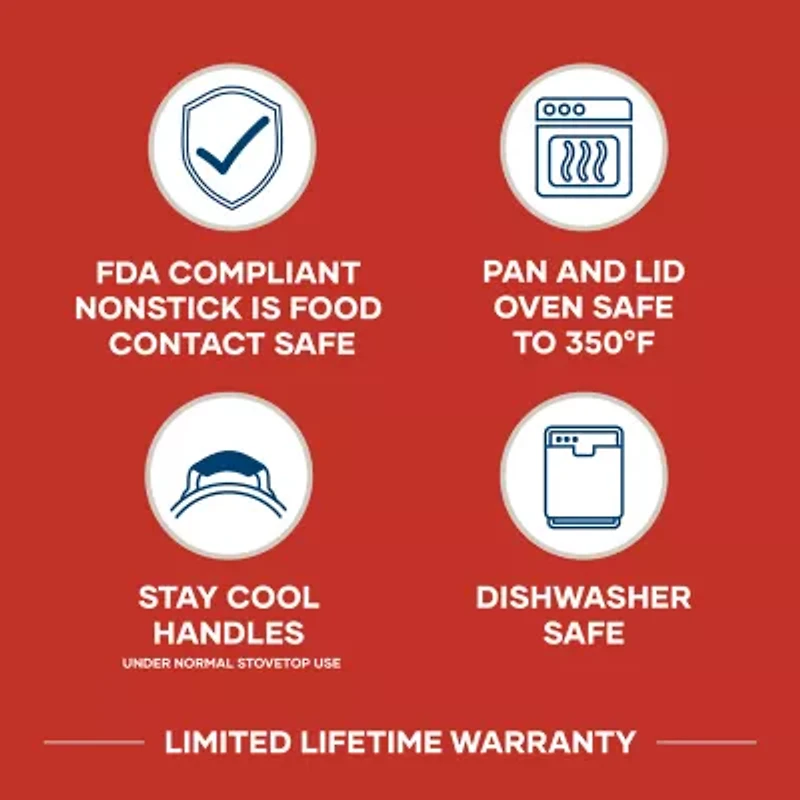 Farberware Cookstart DiamondMax 3-qt. Non-Stick Sauce Pan