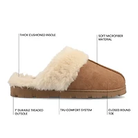 Journee Collection Kalli Womens Slip-On Slippers