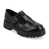 Journee Collection Suvi Womens Round Closed Toe Mary Jane Shoes