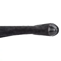 Torgeis Womens Nova Wide Calf Block Heel Over the Knee Boots