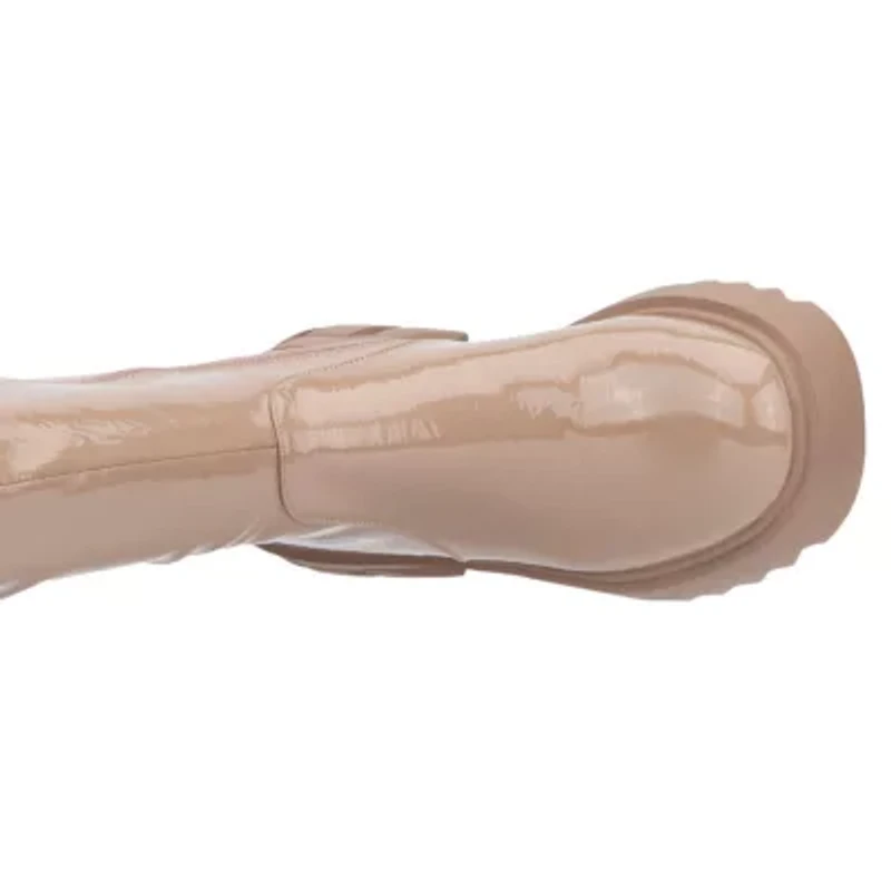 Torgeis Womens Alfie Block Heel Over the Knee Boots