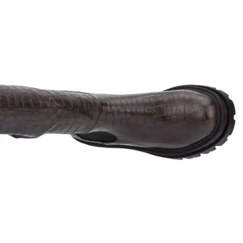 Torgeis Womens Madina Flat Heel Motorcycle Boots