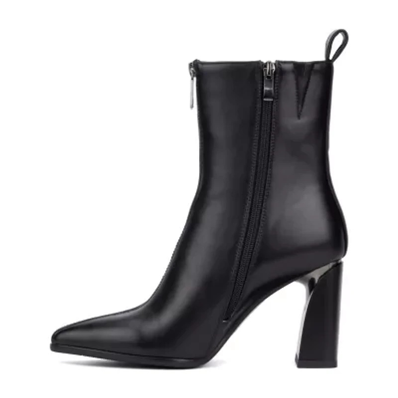 Torgeis Womens Hyde Block Heel Booties