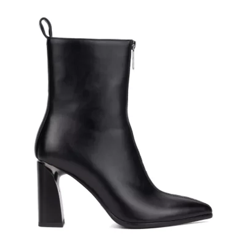 Torgeis Womens Hyde Block Heel Booties