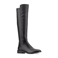 Torgeis Womens Genevieve Block Heel Over the Knee Boots
