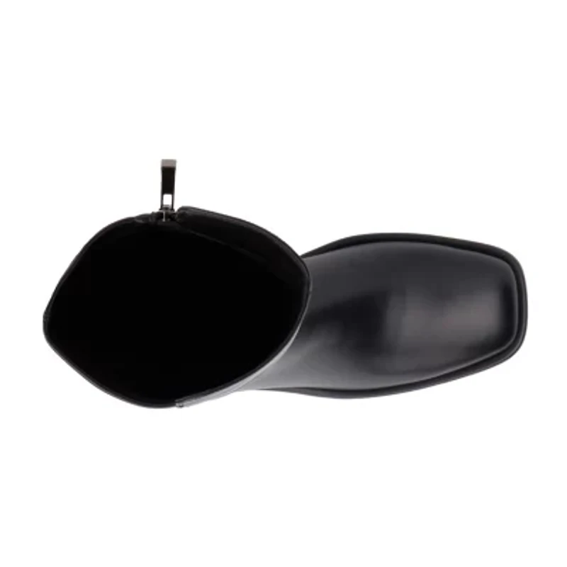 Torgeis Womens Genevieve Block Heel Over the Knee Boots