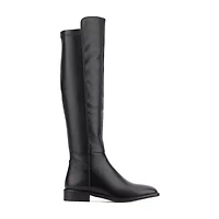 Torgeis Womens Genevieve Block Heel Over the Knee Boots