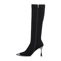 Torgeis Womens Karolia Stiletto Heel Over the Knee Boots