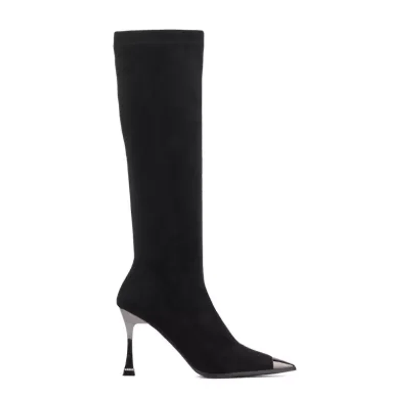 Torgeis Womens Karolia Stiletto Heel Over the Knee Boots