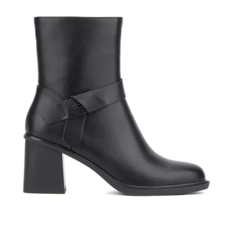 Torgeis Womens Melinda Block Heel Booties