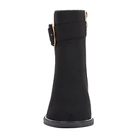 Torgeis Womens Melody Block Heel Booties