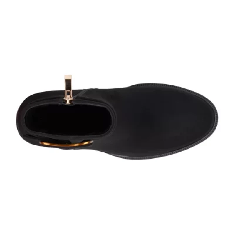 Torgeis Womens Melody Block Heel Booties