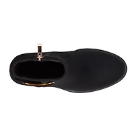 Torgeis Womens Melody Block Heel Booties