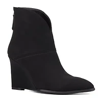 Torgeis Womens Lexis Wedge Heel Booties